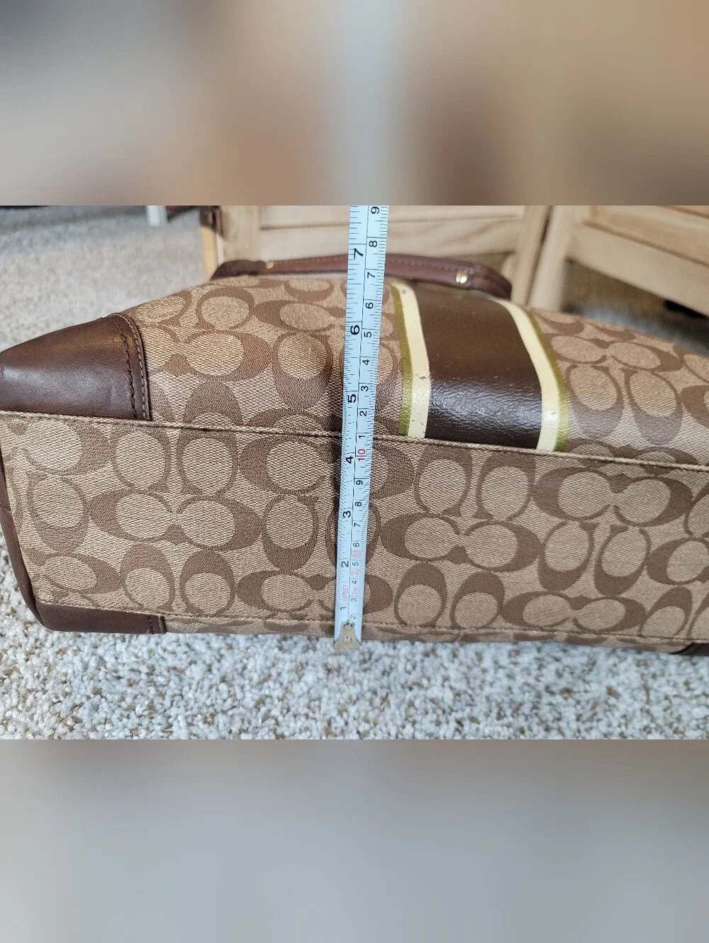 Coach diaper bag